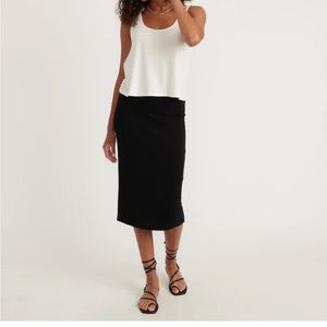 Marine Layer | Lexi Rib Midi Skirt